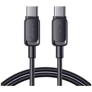 Joyroom Type-C - Type-C Cable Multi-Color Series Cable A14, 60W, 480mb/s, 1.2m, Black (S-CC100A141B)