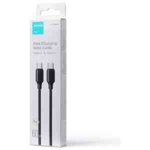 Joyroom Type-C - Type-C Cable 60W, 480Mb/s, 1m, Black (S-CC60A9)