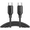Joyroom Type-C - Type-C Cable 60W, 480Mb/s, 1m, Black (S-CC60A9) - Image 3