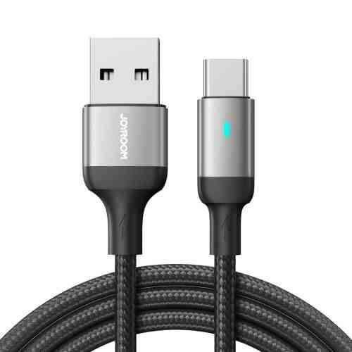 Joyroom USB - Type-C Data Cable, 3A, 1.2m, Black (S-UC027A10) - Image 3