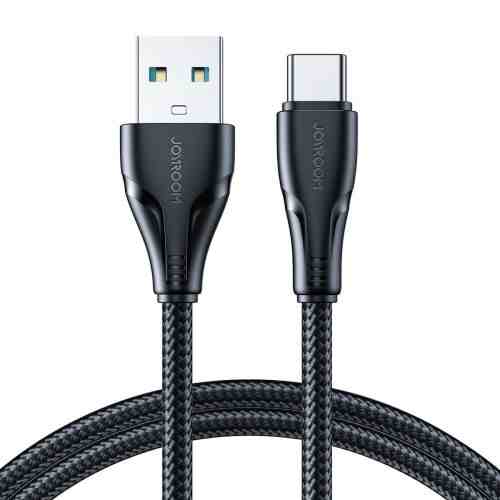 Joyroom USB - Type-C Surpass Series Fast Charging and Data Cable, 3A, 1,2m, Black (S-UC027A11) - Image 3