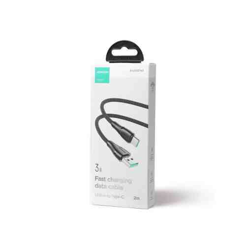 Joyroom USB - Type-C Surpass Series Fast Charging and Data Cable, 3A, 1,2m, Black (S-UC027A11) - Image 2