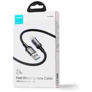 Joyroom USB - Lightning Cable, 2.4A, 1.2m, Black (S-UL012A10)