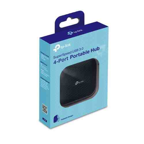 TP-Link Adapter UH400 USB 3.0 to 4 x USB 3.0, Black EU