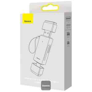 Baseus Card Reader Lite Series SD / TF to USB-A - Type-C Gray (WKQX060113)
