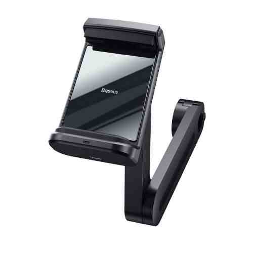 Baseus Car Mount Wireless Charger Energy Storage Backseat phone holder 15W Black (WXHZ-01) - Image 3