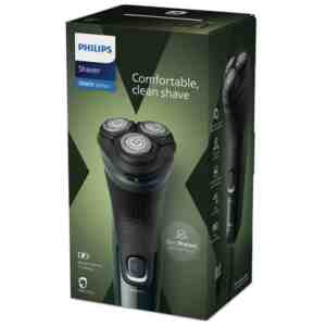 Philips Electric Shaver 3000X Series X3002/00 Wet & Dry Black EU